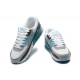 Air Max 90 Men Sports Shoes White Grey and Blue