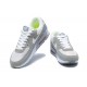 Air Max 90 Men Sports Shoes White Grey and Green