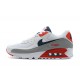 Air Max 90 Men Sports Shoes White Red