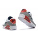 Air Max 90 Men Sports Shoes White Red