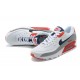 Air Max 90 Men Sports Shoes White Red