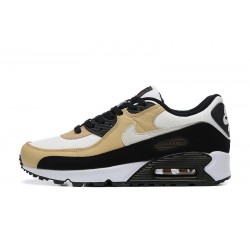 Air Max 90 Men Sports Shoes Yellow Black DE3522-001