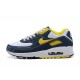 Air Max 90 Men Sports Shoes Yellow Blue DC9845-101