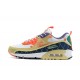 Air Max 90 Men Sports Shoes Yellow Orange CZ9078-784