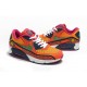 Air Max 90 Women/Men Sports Shoes Orange Pink