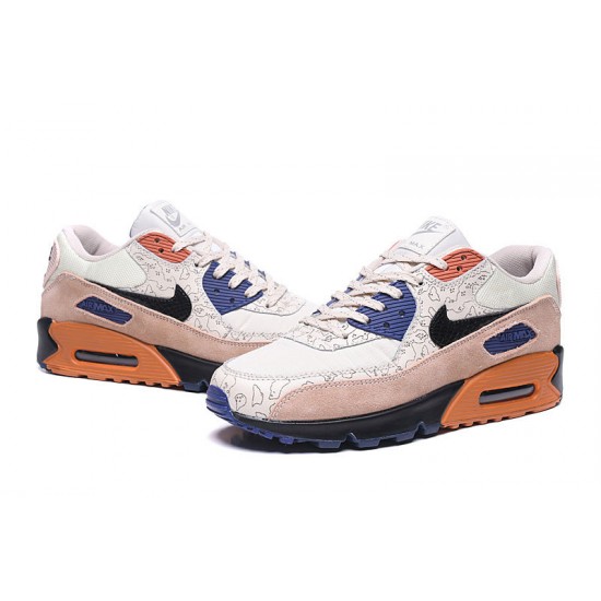 Air Max 90 Women/Men Sports Shoes Pink Black CI5646-001