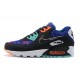 Air Max 90 Women/Men Sports Shoes Supernova Blue White CW6018-001