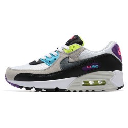 Air Max 90 Women Sports Shoes Black Grey DR9900-100