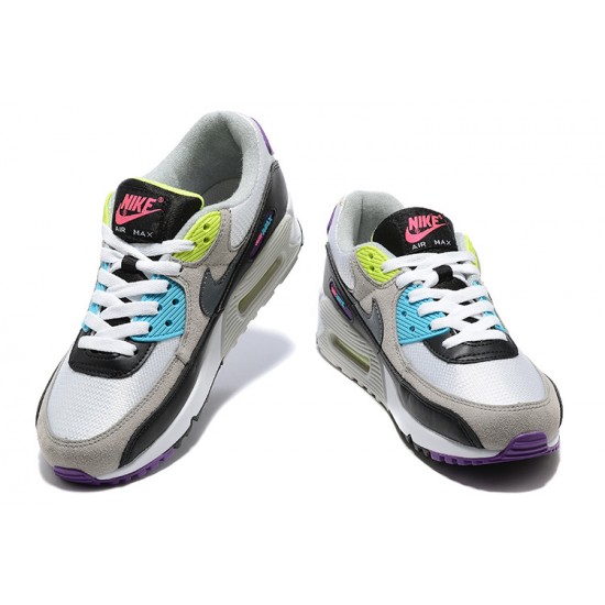 Air Max 90 Women Sports Shoes Black Grey DR9900-100