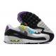 Air Max 90 Women Sports Shoes Black Grey DR9900-100