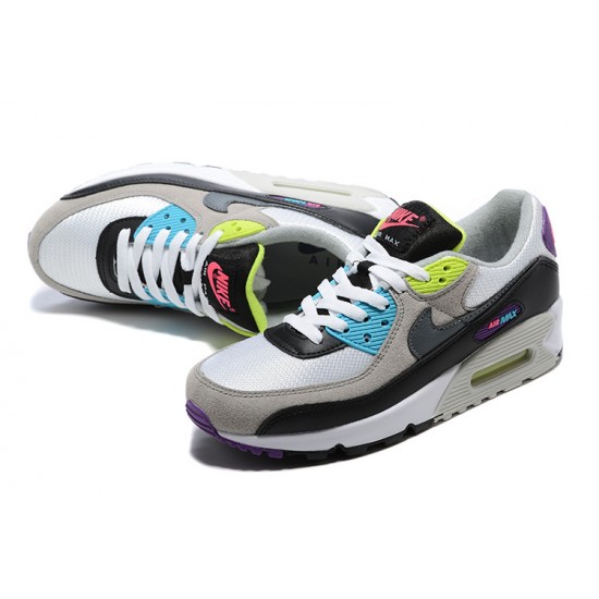 Air Max 90 Women Sports Shoes Black Grey DR9900-100