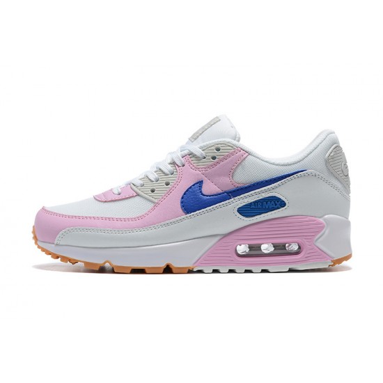 Air Max 90 Women Sports Shoes White Pink DX3316-100