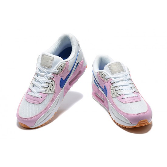 Air Max 90 Women Sports Shoes White Pink DX3316-100