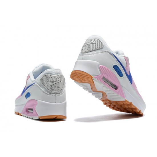 Air Max 90 Women Sports Shoes White Pink DX3316-100