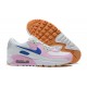 Air Max 90 Women Sports Shoes White Pink DX3316-100