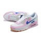 Air Max 90 Women Sports Shoes White Pink DX3316-100