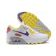 Air Max 90 Women Sports Shoes White Yellow