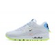 Air Max 90 SE Men Sports Shoes Worldwide White Blue CK7069-100