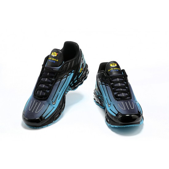 Air Max Plus 3 Men Sports Shoes Black Blue CK6715-103