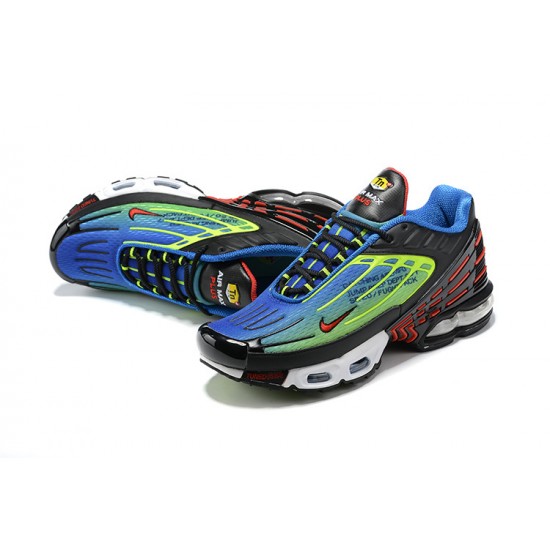 Air Max Plus 3 Men Sports Shoes Black Blue CU4710-400