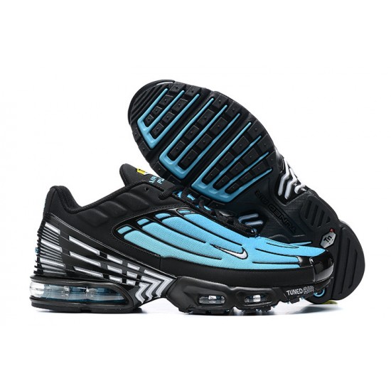 Air Max Plus 3 Men Sports Shoes Black Blue FQ2417-001