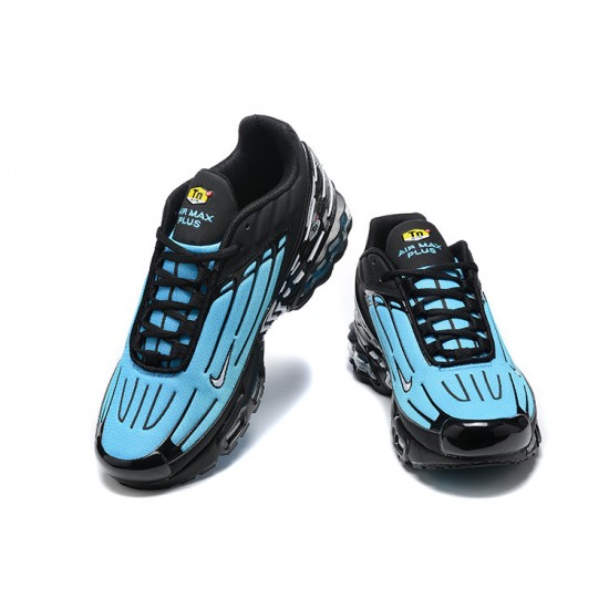 Air Max Plus 3 Men Sports Shoes Black Blue FQ2417-001