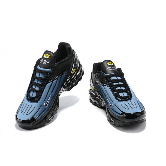 Air Max Plus 3 Men Sports Shoes Black Blue