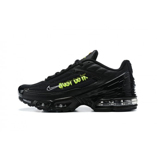 Air Max Plus 3 Men Sports Shoes Black Green