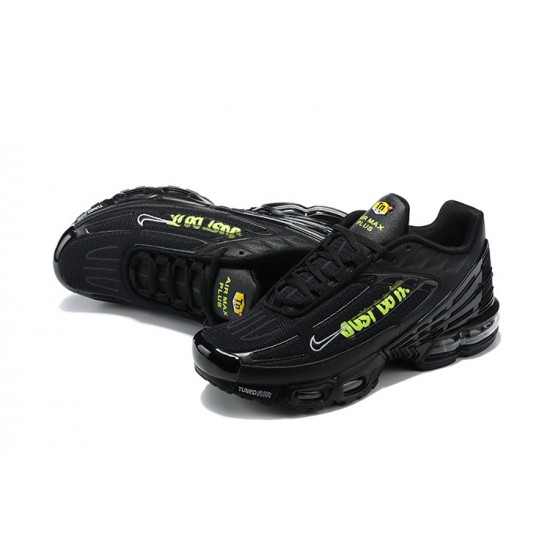 Air Max Plus 3 Men Sports Shoes Black Green