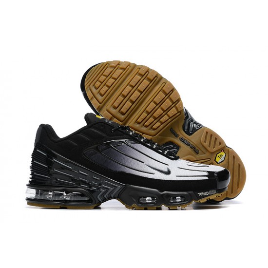 Air Max Plus 3 Men Sports Shoes Black Grey and Brown