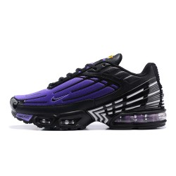 Air Max Plus 3 Men Sports Shoes Black Purple CD7005-100