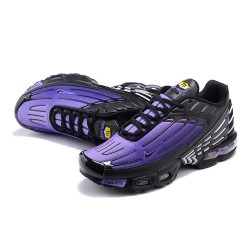 Air Max Plus 3 Men Sports Shoes Black Purple CD7005-100