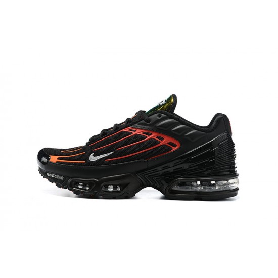 Air Max Plus 3 Men Sports Shoes Black Red CV1643-001