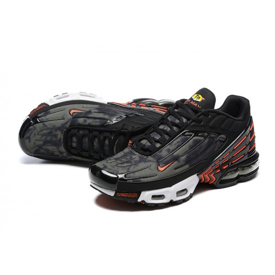 Air Max Plus 3 Men Sports Shoes Black Red FV6914-001