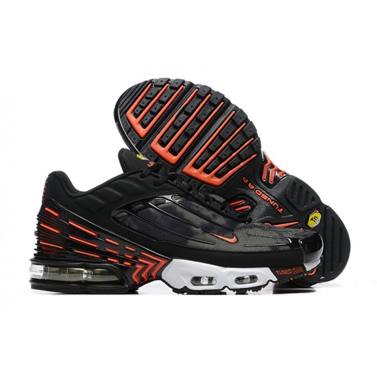 Air Max Plus 3 Men Sports Shoes Black Red FV6914-001