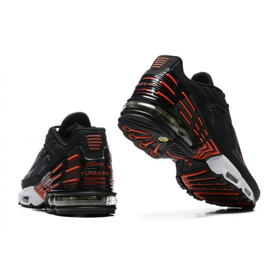 Air Max Plus 3 Men Sports Shoes Black Red FV6914-001