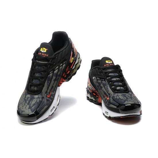 Air Max Plus 3 Men Sports Shoes Black Red FV6914-001