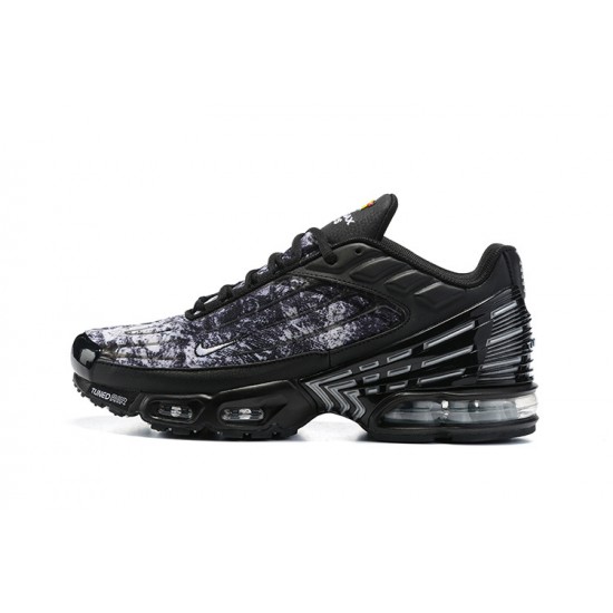 Air Max Plus 3 Men Sports Shoes Black White DO6386-001