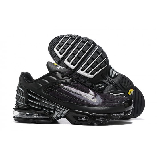 Air Max Plus 3 Men Sports Shoes Black White FD0659-001