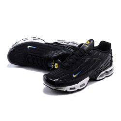 Air Max Plus 3 Men Sports Shoes Black White