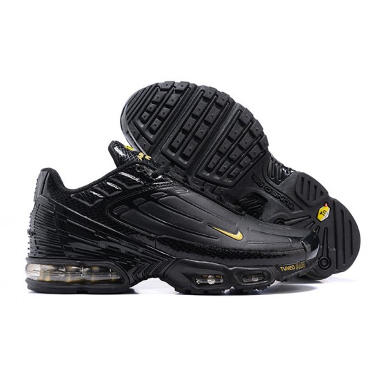 Air Max Plus 3 Men Sports Shoes Black Yellow CK6716-010