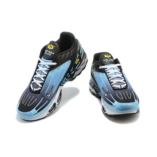 Air Max Plus 3 Men Sports Shoes Black and Blue