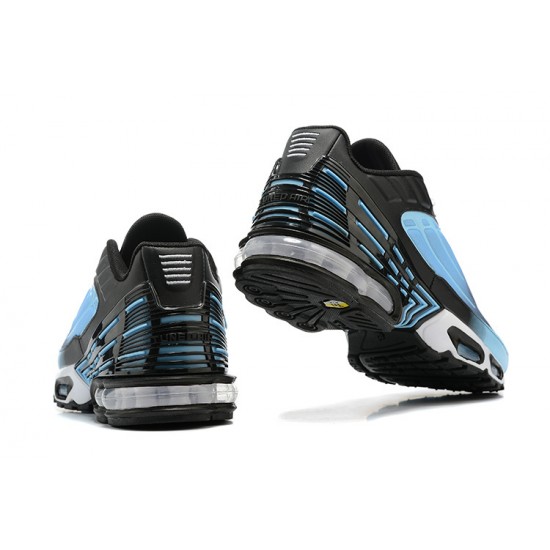 Air Max Plus 3 Men Sports Shoes Black and Blue