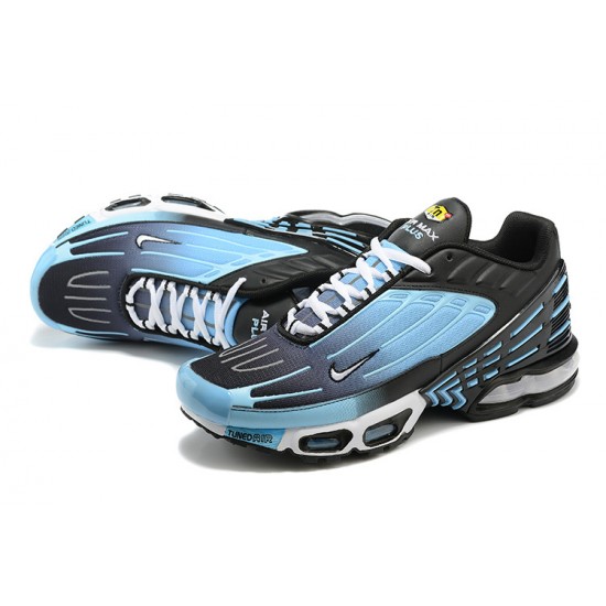 Air Max Plus 3 Men Sports Shoes Black and Blue