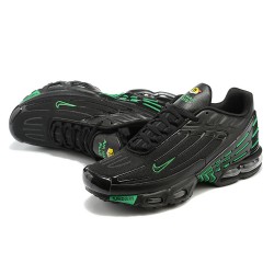 Air Max Plus 3 Men Sports Shoes Black and Green