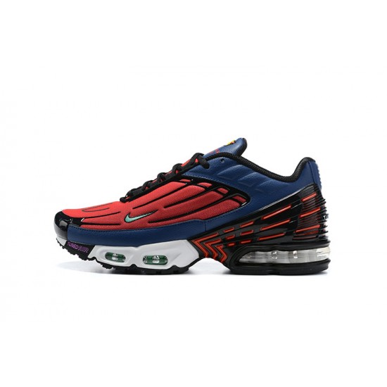 Air Max Plus 3 Men Sports Shoes Blue Red CD6871-401