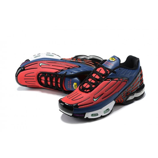 Air Max Plus 3 Men Sports Shoes Blue Red CD6871-401