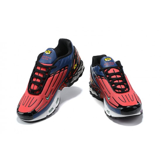 Air Max Plus 3 Men Sports Shoes Blue Red CD6871-401