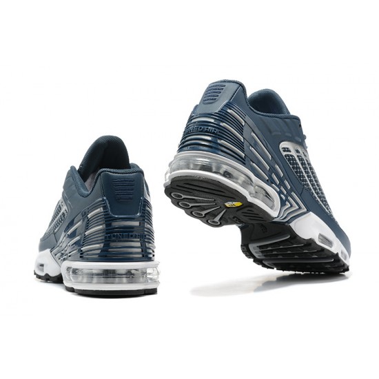 Air Max Plus 3 Men Sports Shoes Blue Silver DO6385-402