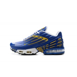 Air Max Plus 3 Men Sports Shoes Blue Yellow CW1417-400